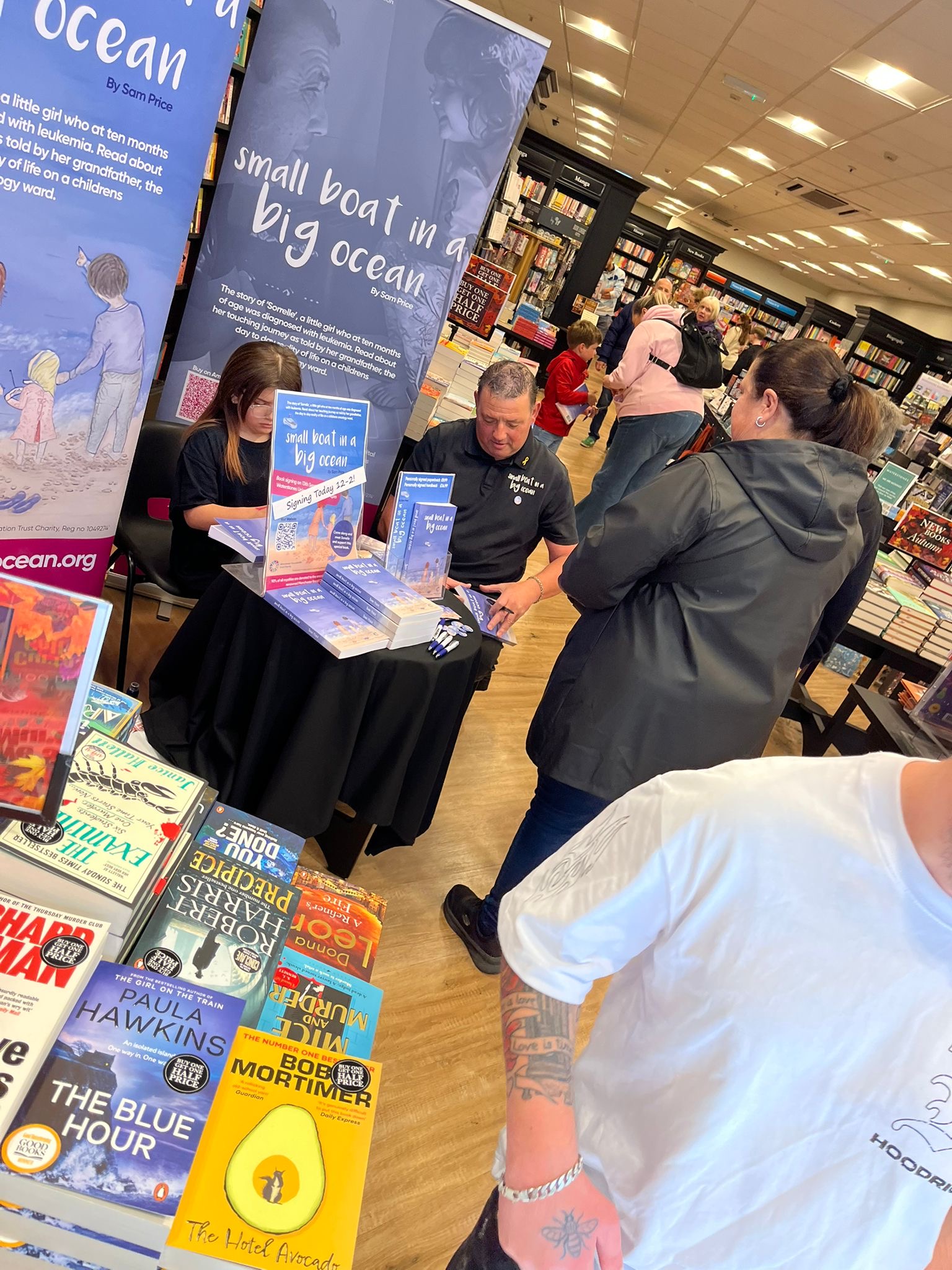 signing four